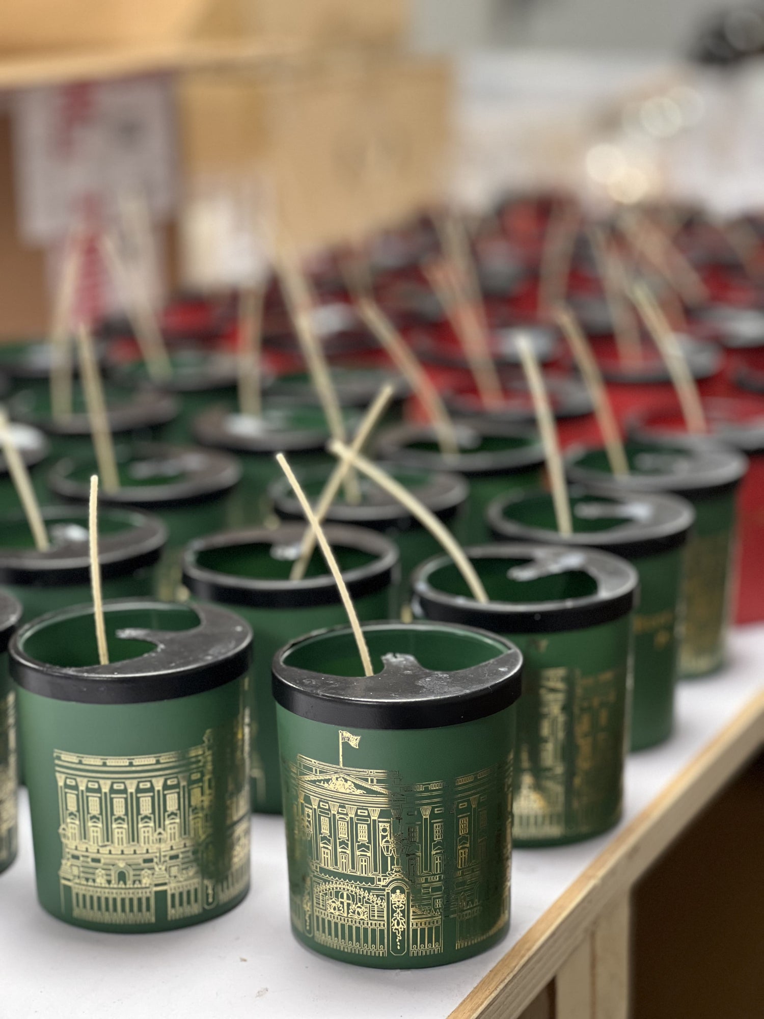 Hand-Poured Bespoke White Label Candles for Buckingham Palace