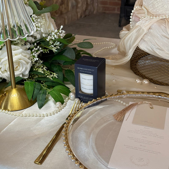 Mini County Candle Wedding Favours