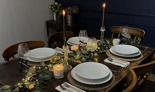 Styling Your Christmas Tablescape with Home County Co.