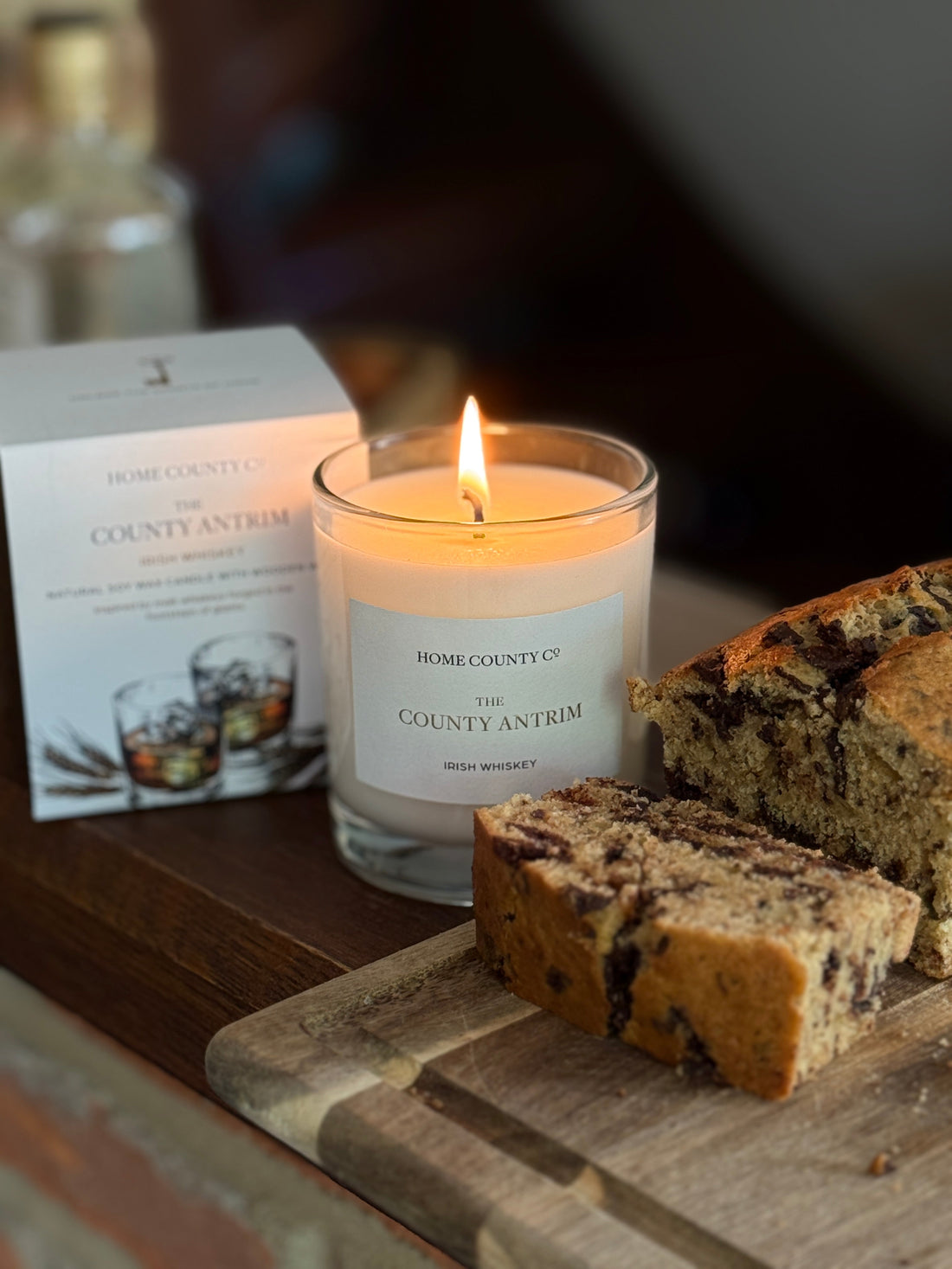 World Whisky Day Recipe | Dark Chocolate and Irish Whiskey Banana Bread Loaf