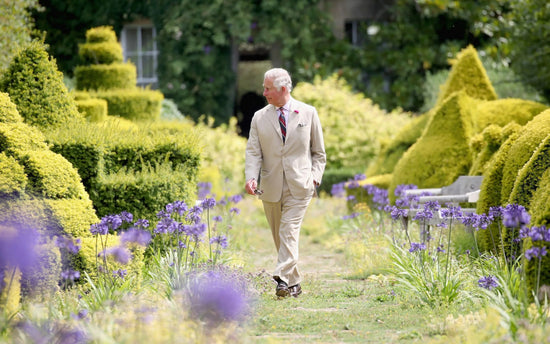 King Charles III at Highgrove Gardens