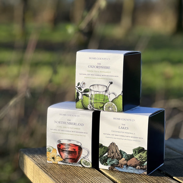 3 for £70 County Candles