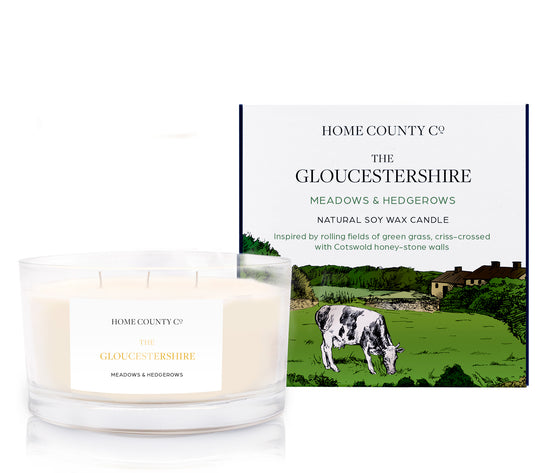 The Gloucestershire - Meadows and Hedgerows 3 Wick Candle