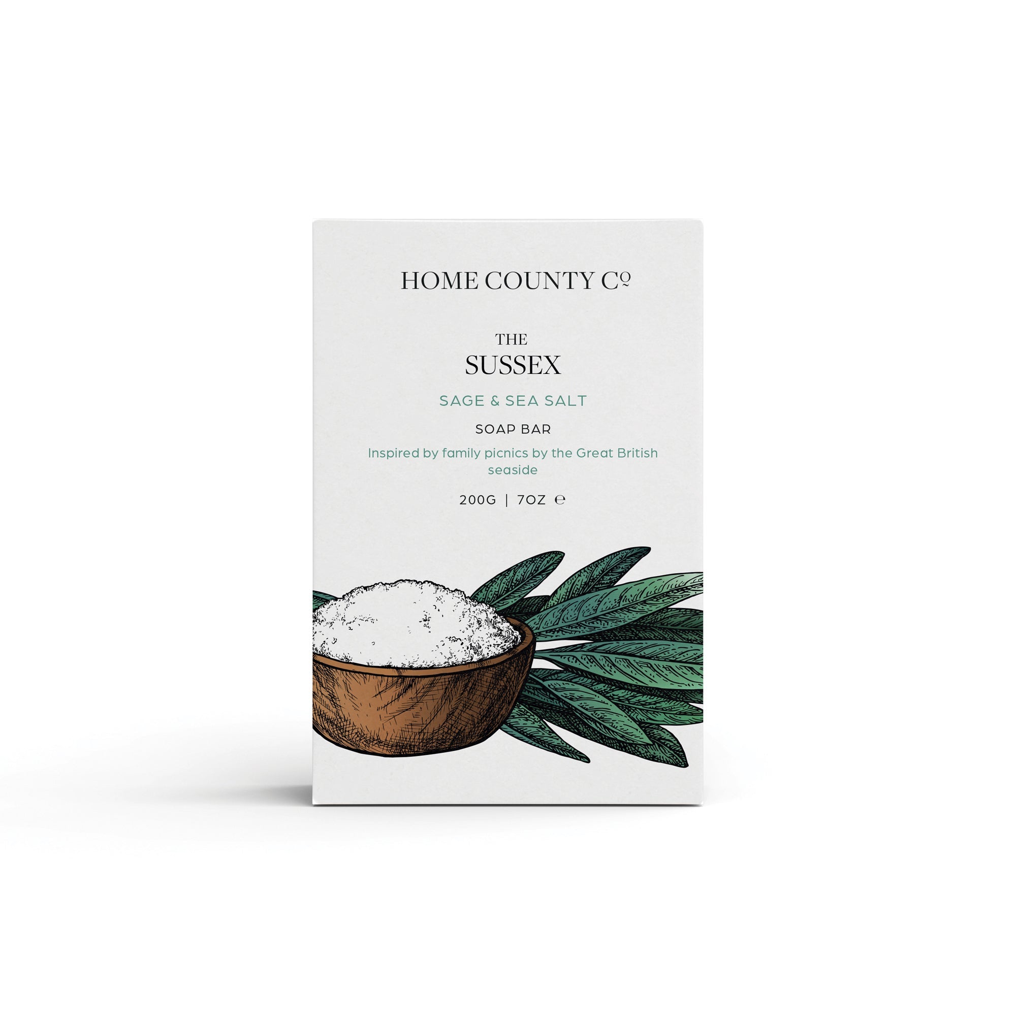 County Soaps Sage and Sea Salt Soap Bar – Home County Co.