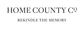 Home County Co. Logo with rekindle the memory tag line 