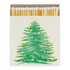A box of Archivist Matches with a Christmas tree design is shown open with 125 long white tipped matchsticks inside