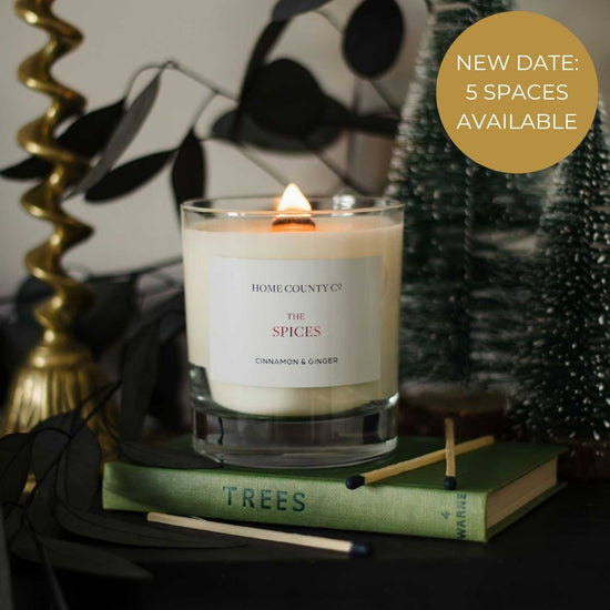 Christmas Candle Making Workshop in the Cotswolds - Saturday 8th November - 1.30-3pm