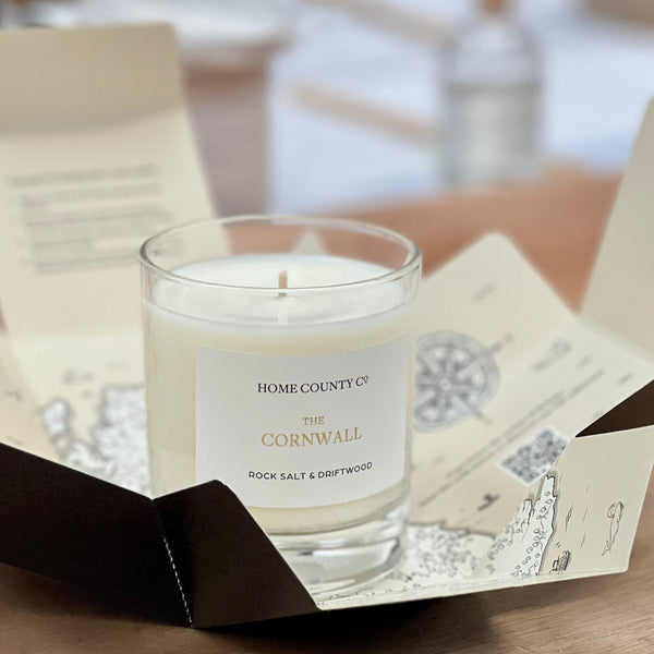 The Cornwall - Rock Salt and Driftwood Candle