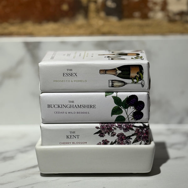 3 for £20 County Soap Bars
