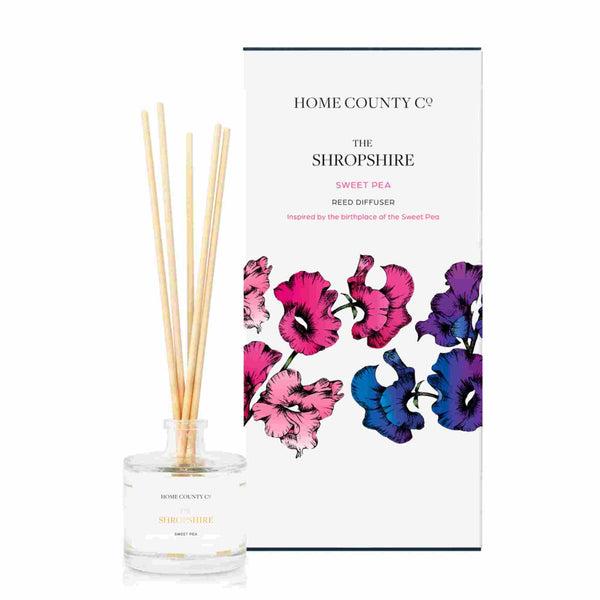 The Shropshire - Sweet Pea Reed Diffuser